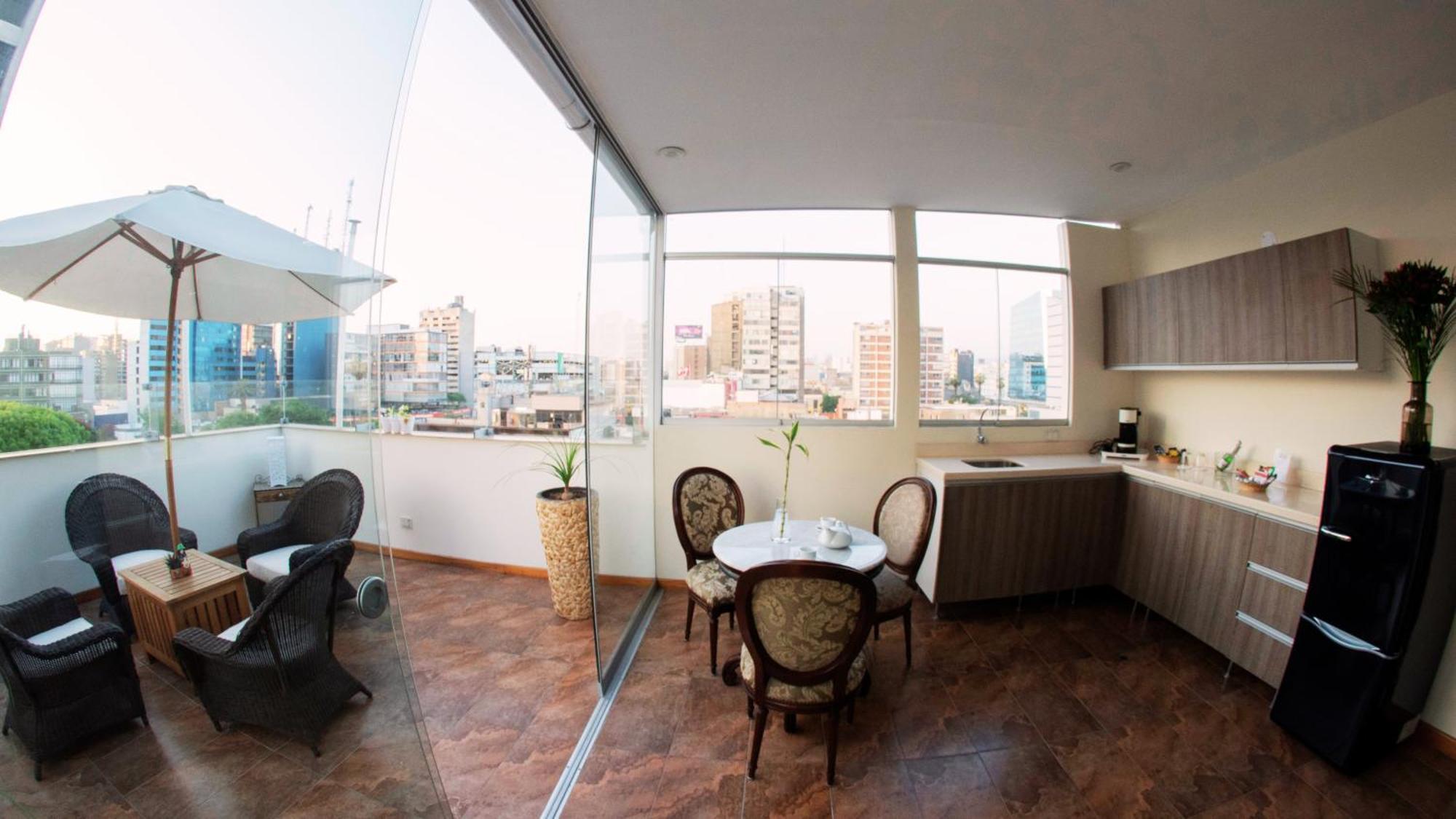 Atrium Miraflores Hotel ليما المظهر الخارجي الصورة
